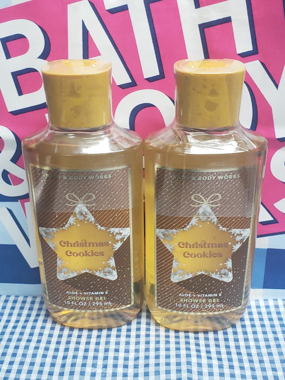 BBW Christmas Cookie Shower Gel Body Wash Set of 2